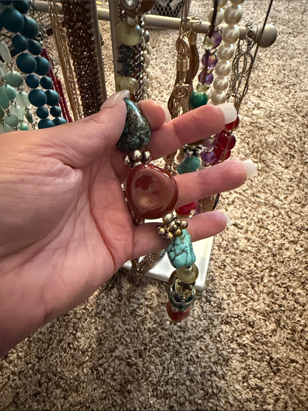 Lot of 14 necklaces - Picture 4 of 13